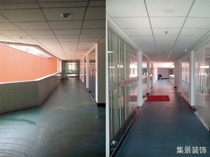 走廊裝修完工實景細節圖
